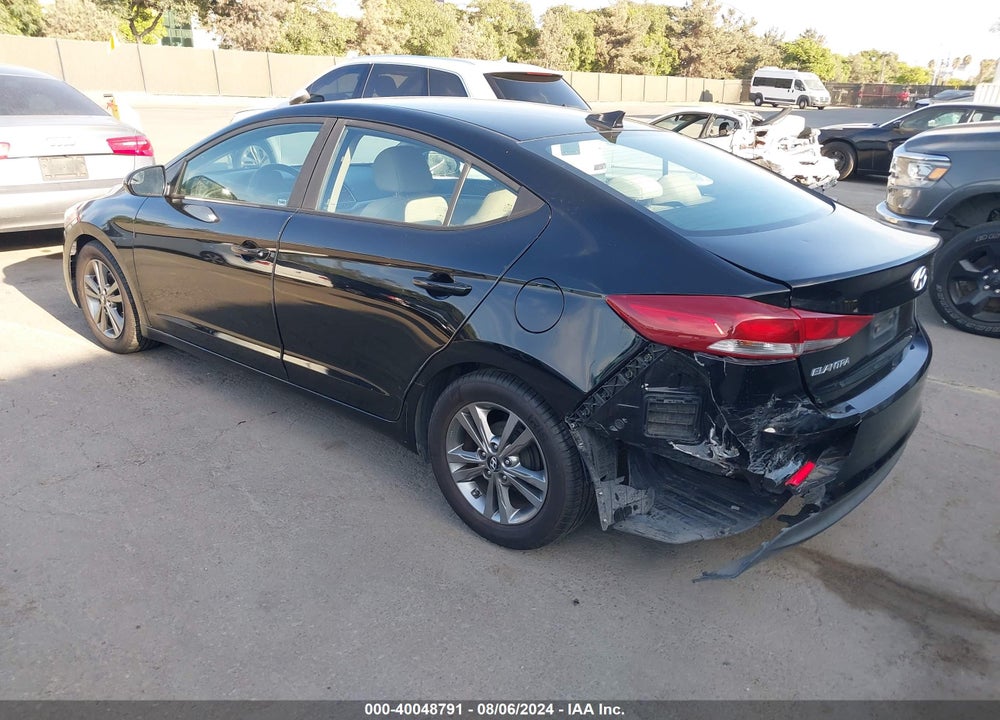 2017 HYUNDAI ELANTRA SE VIN: KMHD84LF8HU182791