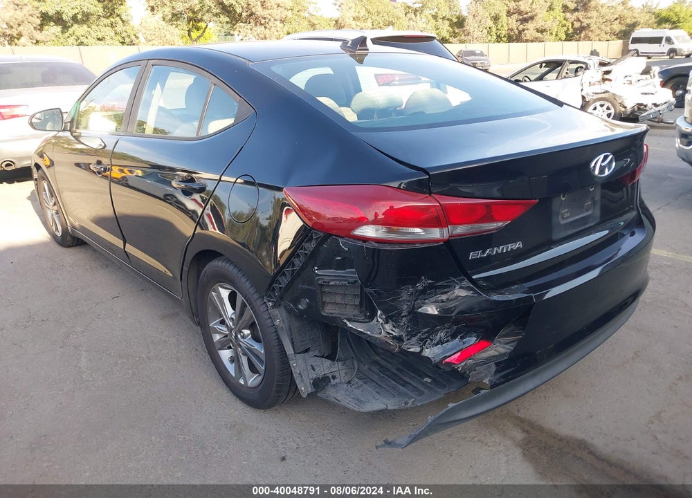 2017 HYUNDAI ELANTRA SE VIN: KMHD84LF8HU182791