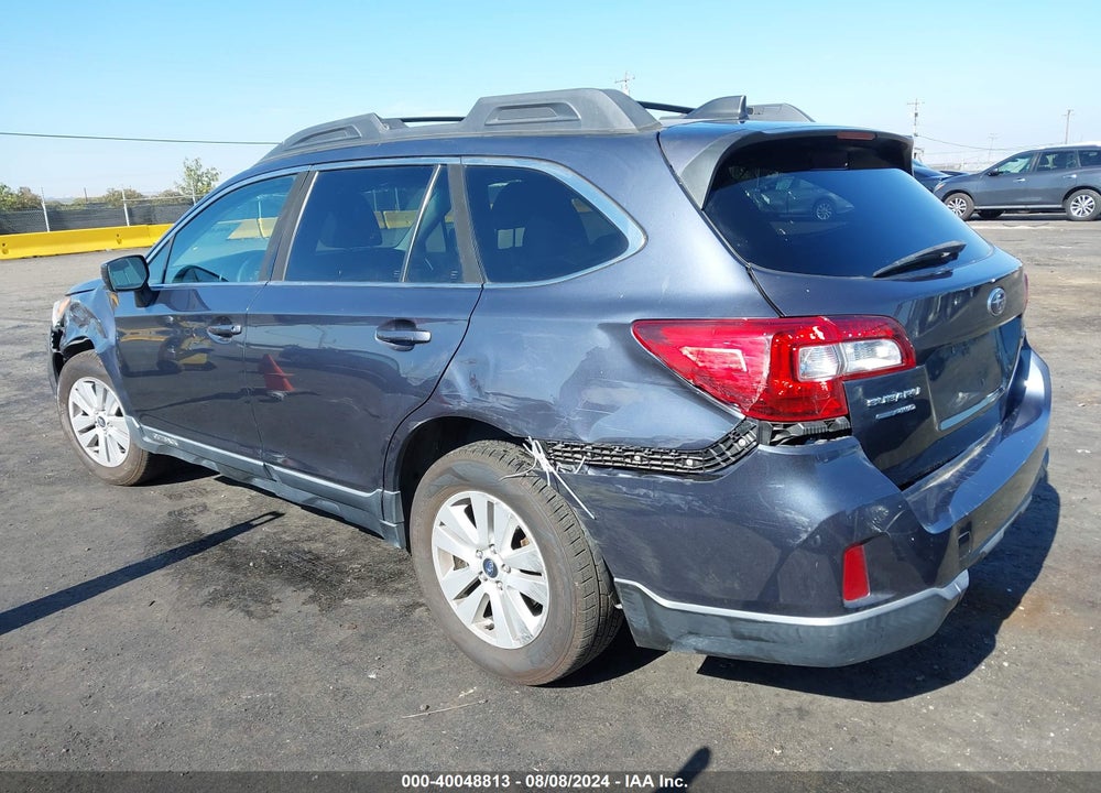 2017 SUBARU OUTBACK 2.5I PREMIUM VIN: 4S4BSACC6H3373743