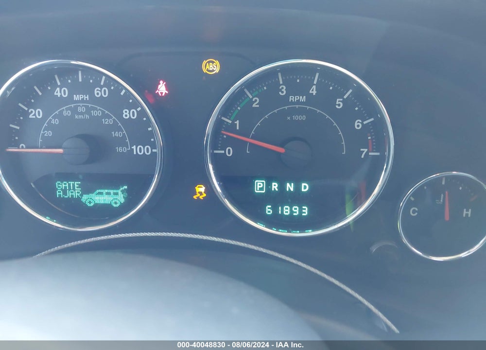 2012 JEEP WRANGLER UNLIMITED RUBICON VIN: 1C4BJWFG3CL186956