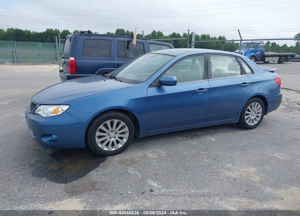 2008 SUBARU IMPREZA 2.5I VIN: JF1GE61648H512787