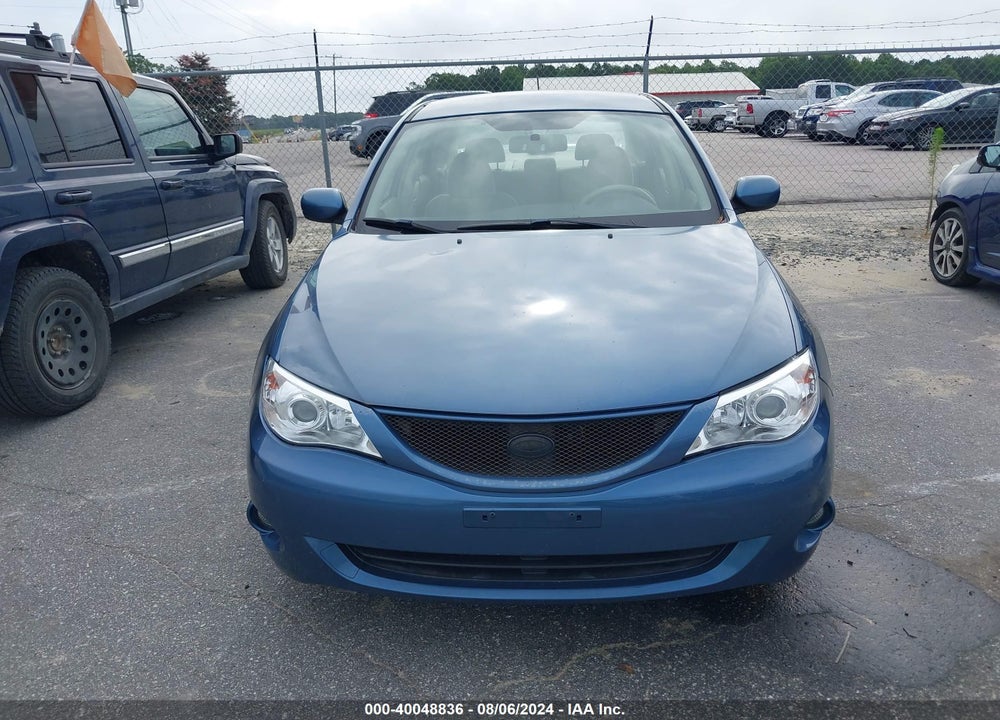 2008 SUBARU IMPREZA 2.5I VIN: JF1GE61648H512787