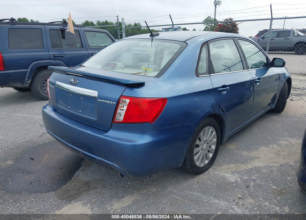 2008 SUBARU IMPREZA 2.5I VIN: JF1GE61648H512787
