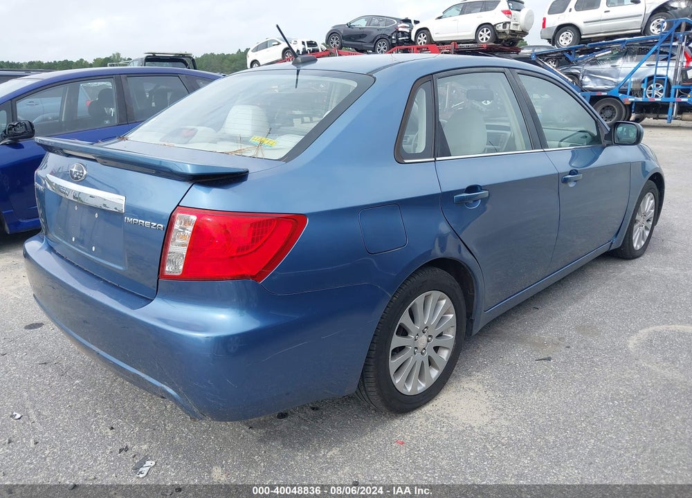 2008 SUBARU IMPREZA 2.5I VIN: JF1GE61648H512787