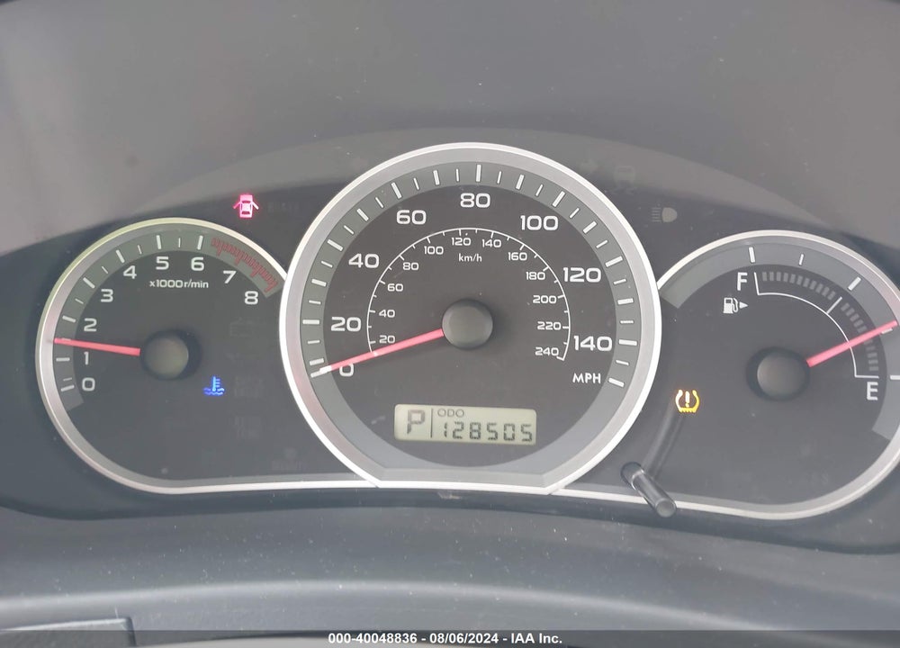 2008 SUBARU IMPREZA 2.5I VIN: JF1GE61648H512787