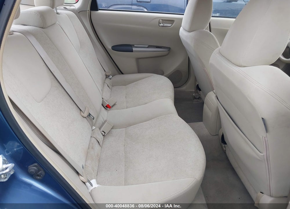 2008 SUBARU IMPREZA 2.5I VIN: JF1GE61648H512787