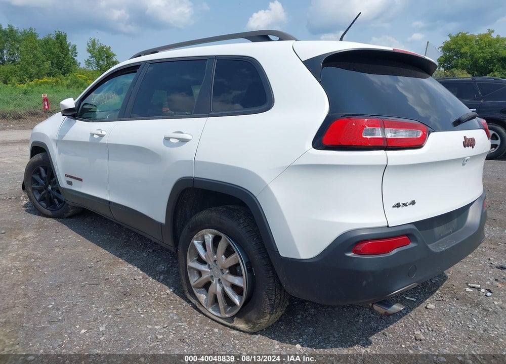 2016 JEEP CHEROKEE VIN: 1C4PJMCB0GW277156