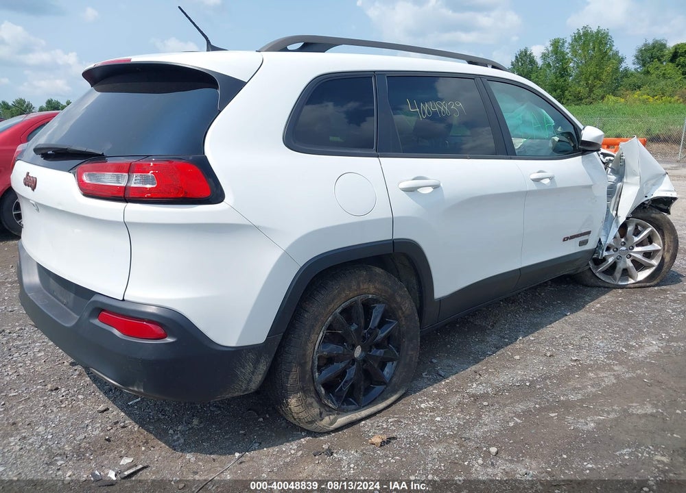 2016 JEEP CHEROKEE VIN: 1C4PJMCB0GW277156
