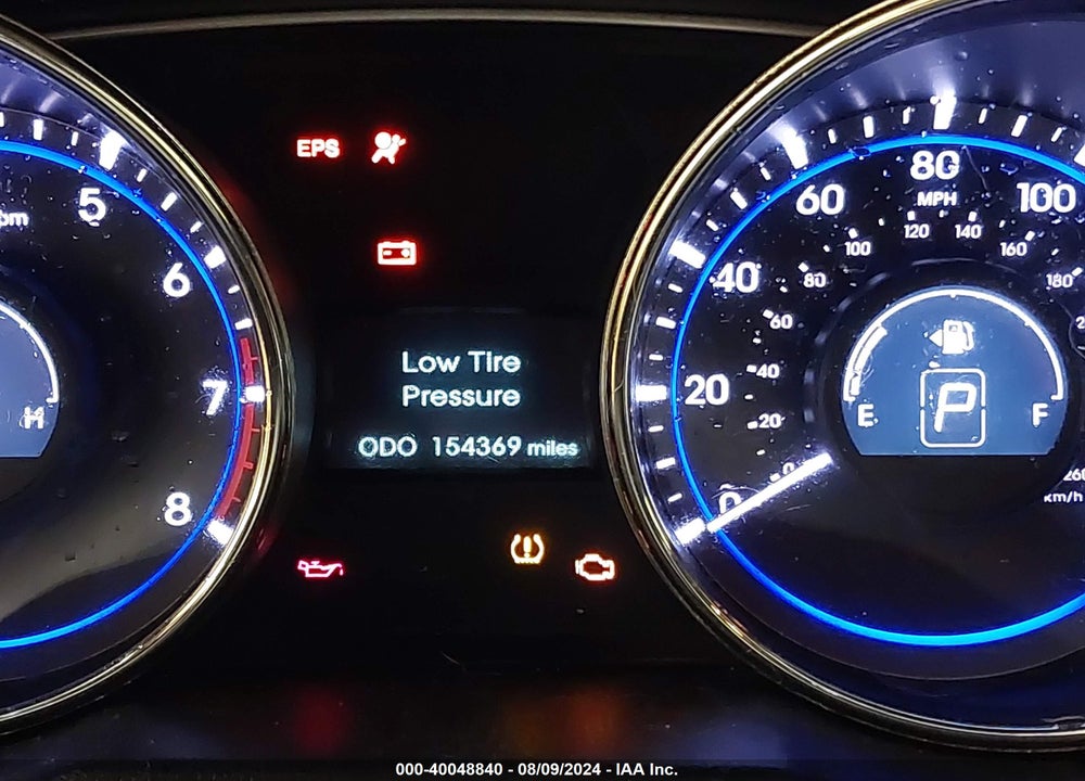 2011 HYUNDAI SONATA GLS VIN: 5NPEB4AC9BH263321