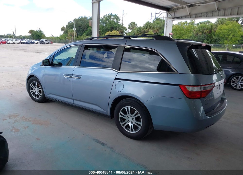 2011 HONDA ODYSSEY EX-L VIN: 5FNRL5H60BB101631