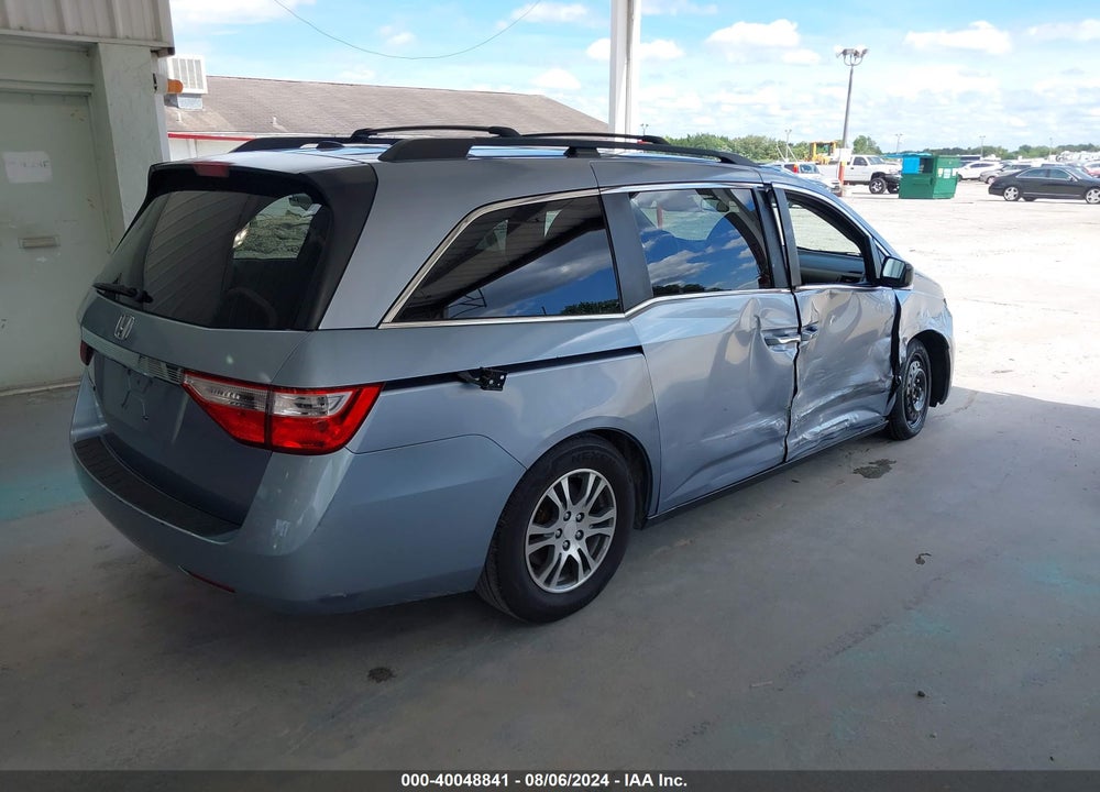 2011 HONDA ODYSSEY EX-L VIN: 5FNRL5H60BB101631