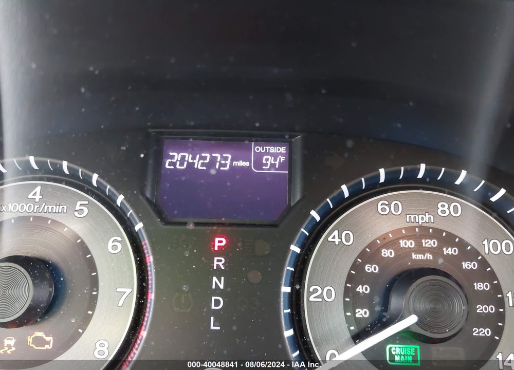 2011 HONDA ODYSSEY EX-L VIN: 5FNRL5H60BB101631