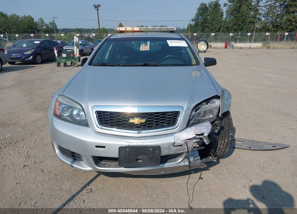 2013 CHEVROLET CAPRICE POLICE VIN: 6G1MK5U35DL822936