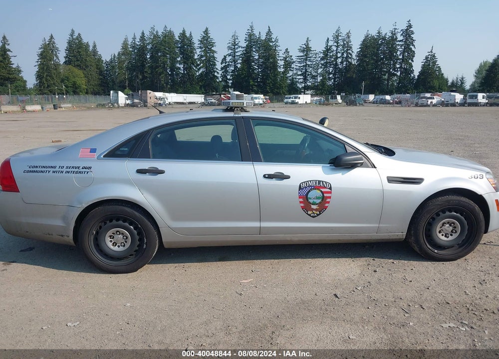 2013 CHEVROLET CAPRICE POLICE VIN: 6G1MK5U35DL822936
