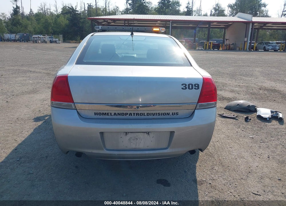 2013 CHEVROLET CAPRICE POLICE VIN: 6G1MK5U35DL822936
