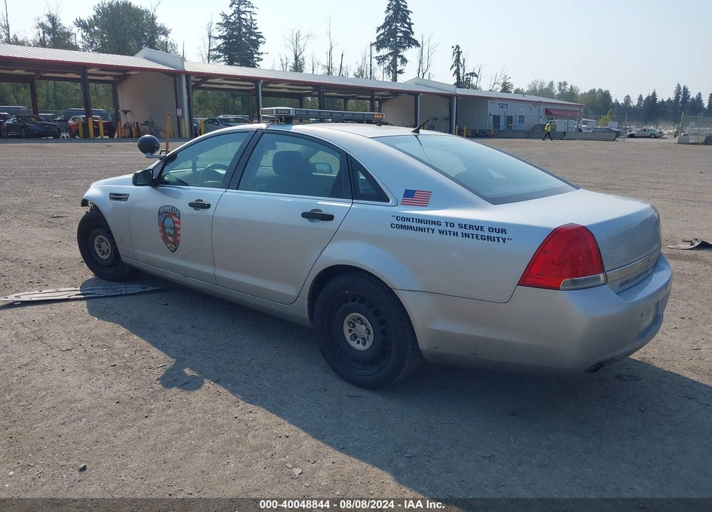 2013 CHEVROLET CAPRICE POLICE VIN: 6G1MK5U35DL822936