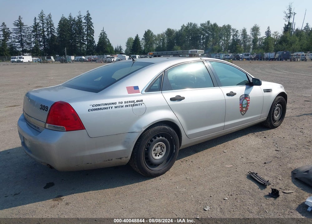 2013 CHEVROLET CAPRICE POLICE VIN: 6G1MK5U35DL822936