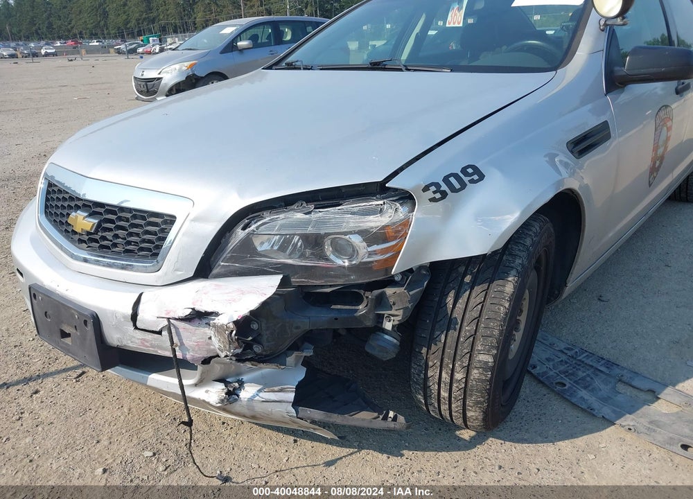 2013 CHEVROLET CAPRICE POLICE VIN: 6G1MK5U35DL822936