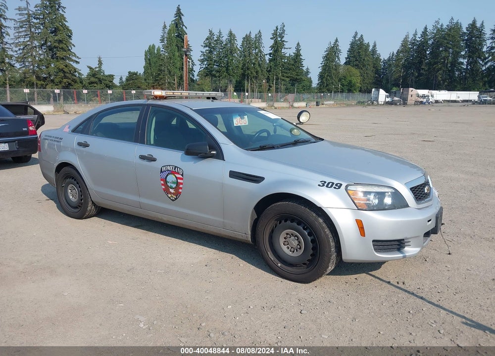 2013 CHEVROLET CAPRICE POLICE VIN: 6G1MK5U35DL822936