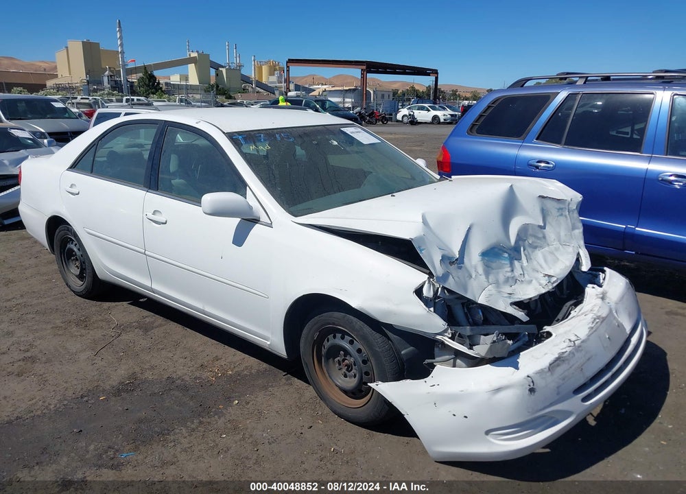 2004 TOYOTA CAMRY LE VIN: 4T1BE32K34U347536
