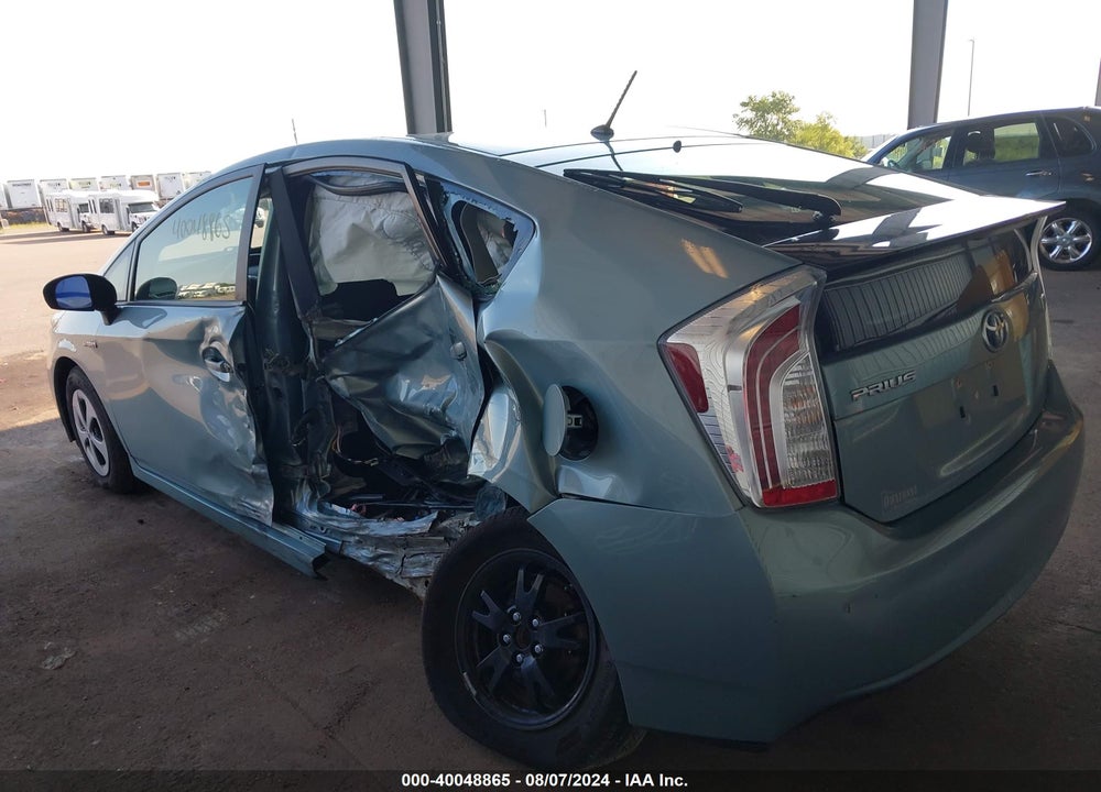 2013 TOYOTA PRIUS TWO VIN: JTDKN3DU1D1724319
