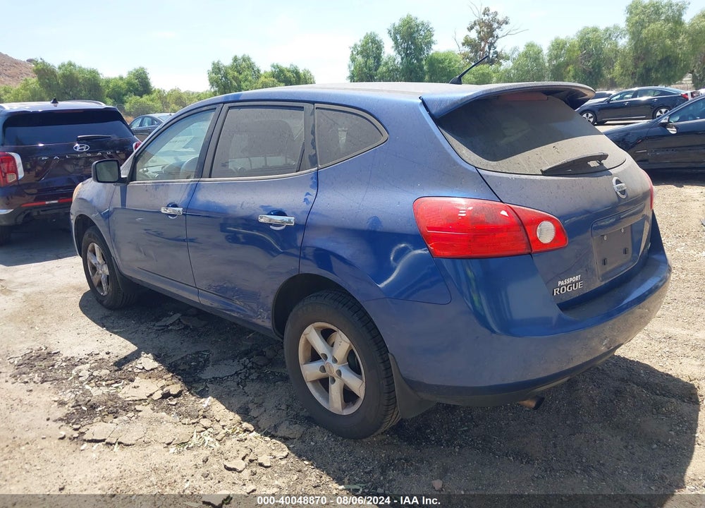2010 NISSAN ROGUE S VIN: JN8AS5MV6AW101256