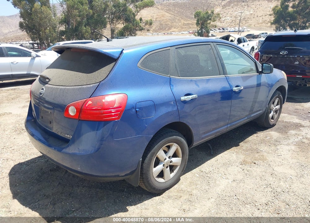 2010 NISSAN ROGUE S VIN: JN8AS5MV6AW101256