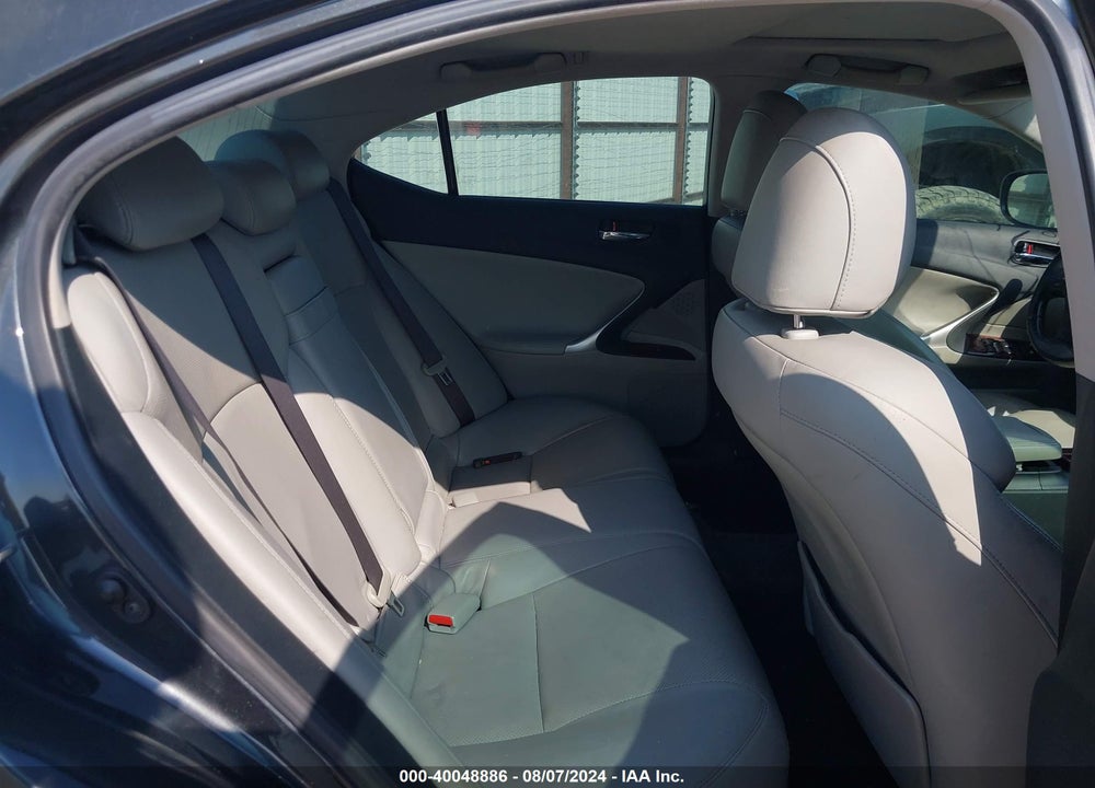 2007 LEXUS IS 250 VIN: JTHBK262175036038