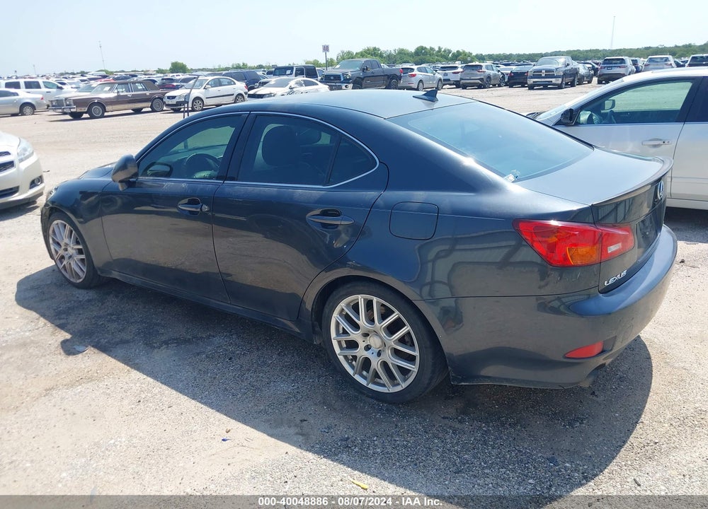 2007 LEXUS IS 250 VIN: JTHBK262175036038