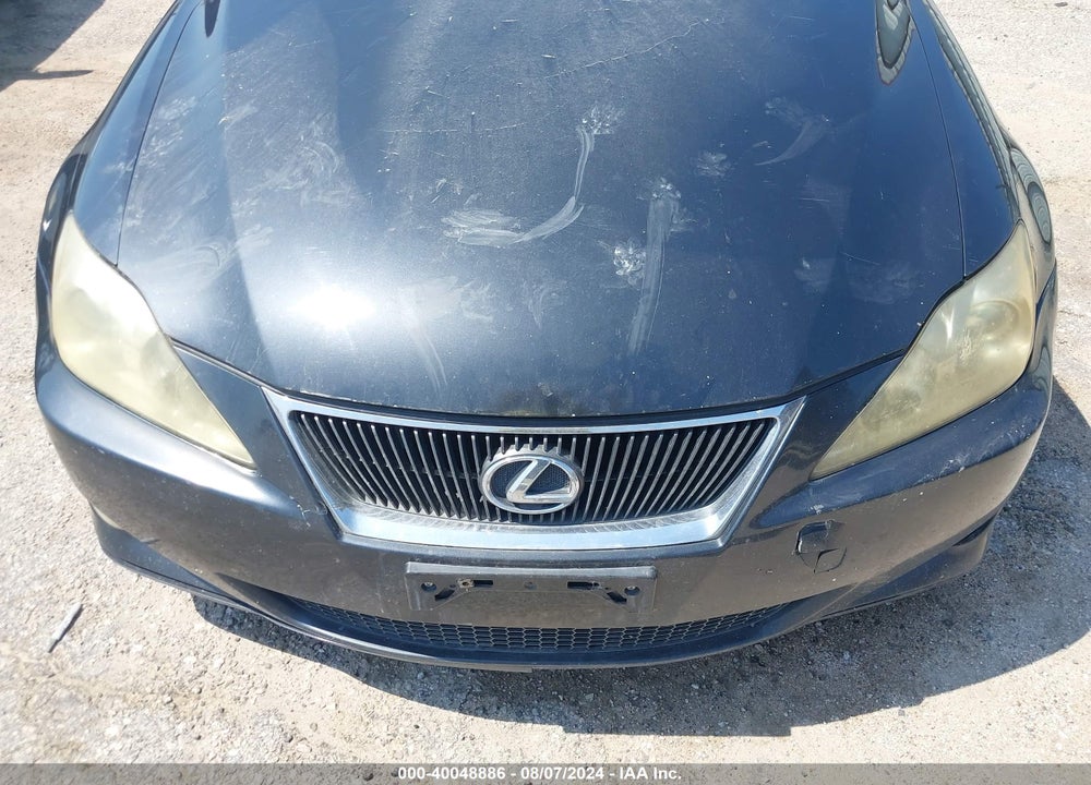 2007 LEXUS IS 250 VIN: JTHBK262175036038