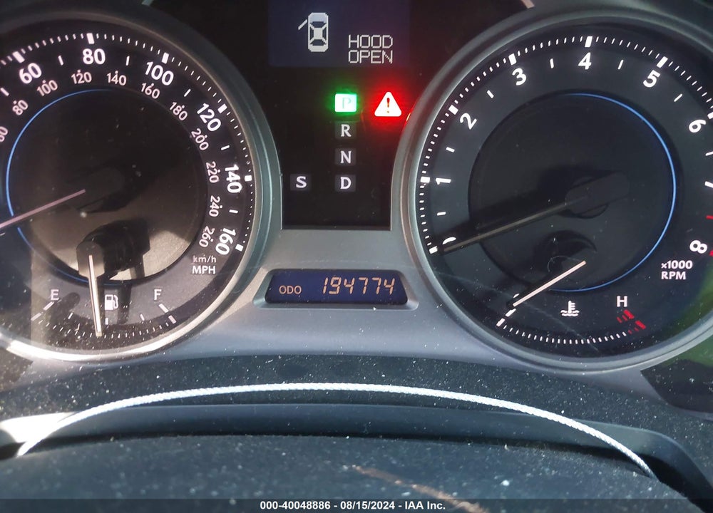 2007 LEXUS IS 250 VIN: JTHBK262175036038