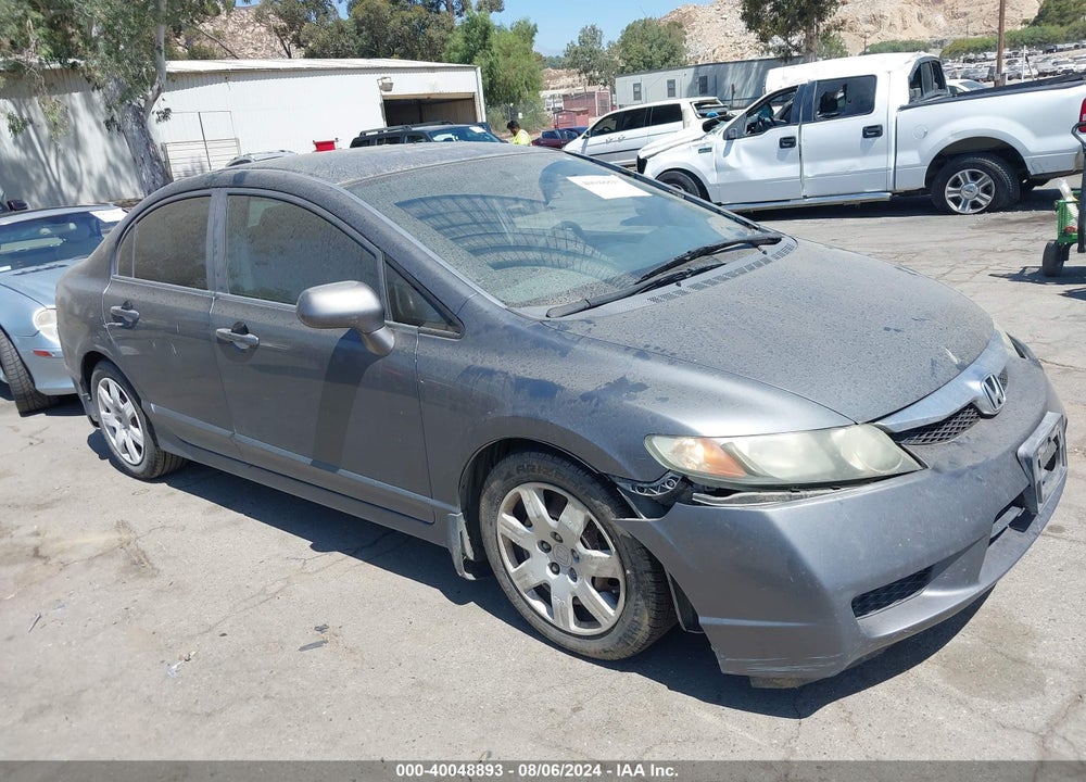 2010 HONDA CIVIC LX VIN: 19XFA1F54AE034029
