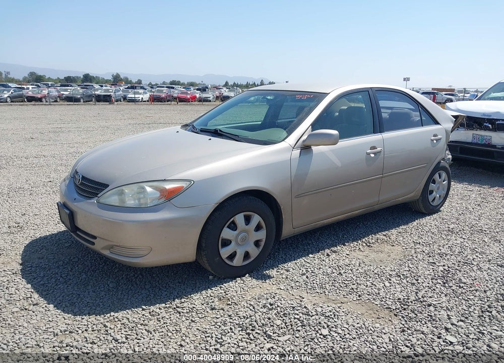 2003 TOYOTA CAMRY LE VIN: 4T1BE32K13U691400