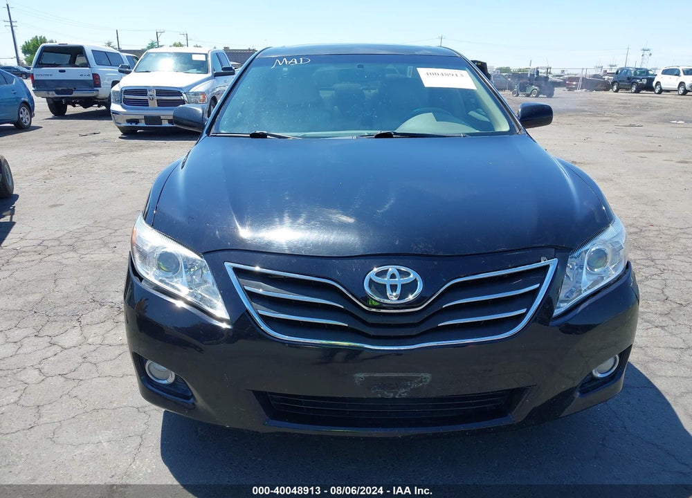 2011 TOYOTA CAMRY XLE V6 VIN: 4T1BK3EK9BU631500
