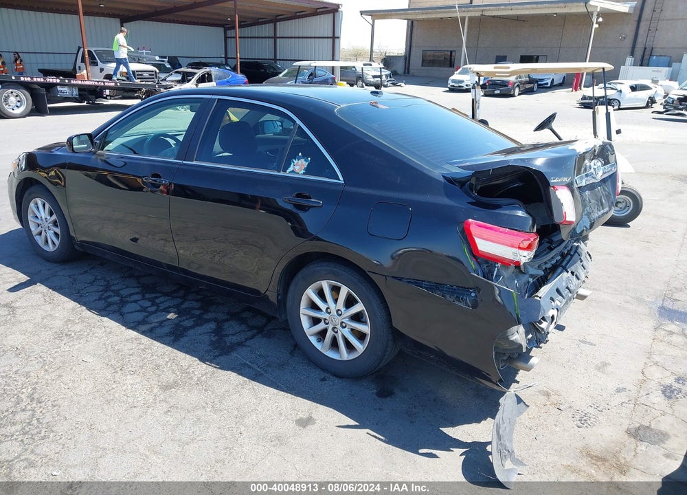 2011 TOYOTA CAMRY XLE V6 VIN: 4T1BK3EK9BU631500