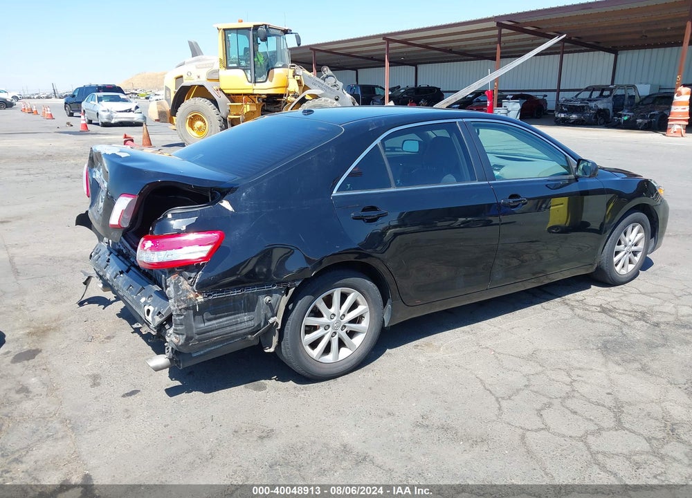 2011 TOYOTA CAMRY XLE V6 VIN: 4T1BK3EK9BU631500