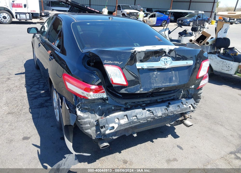 2011 TOYOTA CAMRY XLE V6 VIN: 4T1BK3EK9BU631500
