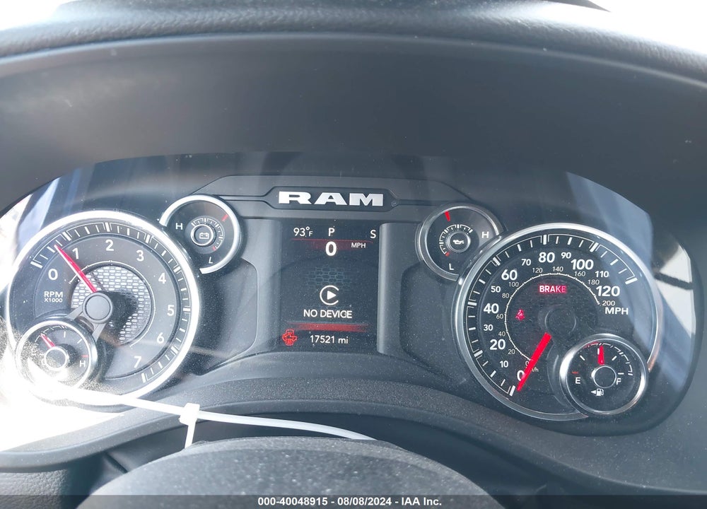 2023 RAM 1500 BIG HORN 4X2 5'7 BOX VIN: 1C6RREFT6PN579544