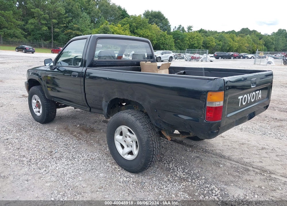 1989 TOYOTA PICKUP 1/2 TON SHT WHEELBASE DLX VIN: JT4RN01P8K7001928