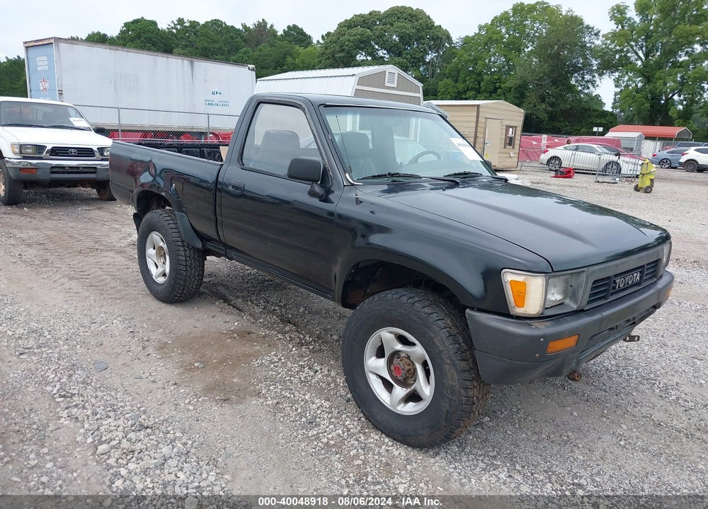 1989 TOYOTA PICKUP 1/2 TON SHT WHEELBASE DLX VIN: JT4RN01P8K7001928