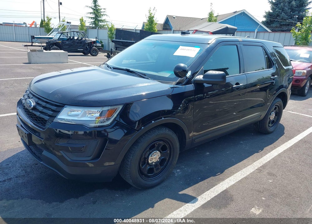 2019 FORD POLICE INTERCEPTOR UTILITY VIN: 1FM5K8AR9KGA20037