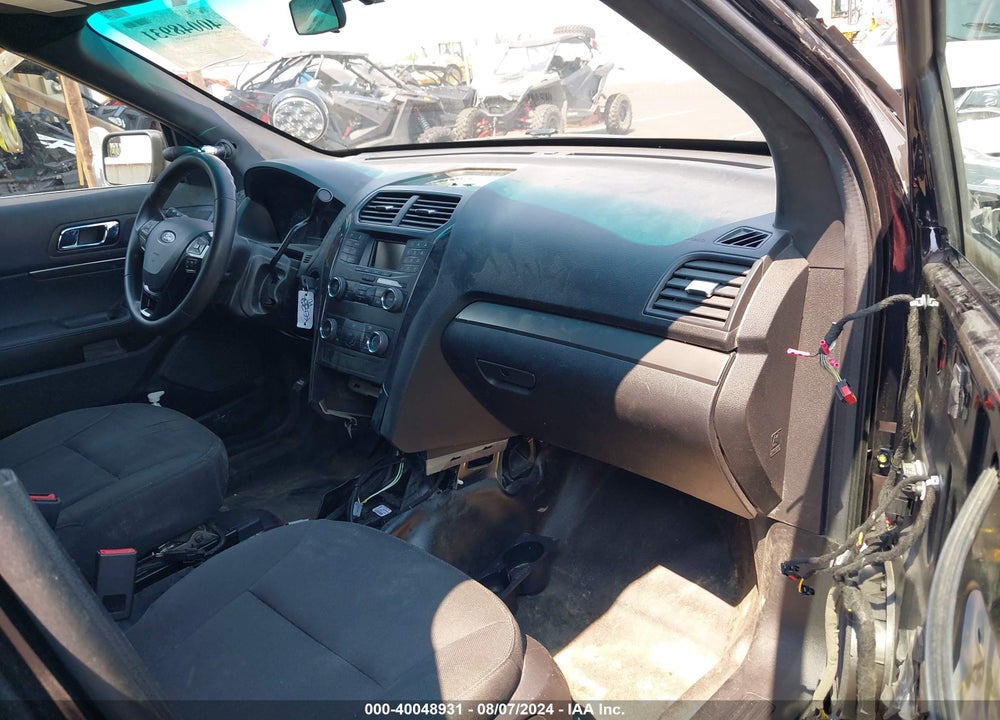 2019 FORD POLICE INTERCEPTOR UTILITY VIN: 1FM5K8AR9KGA20037
