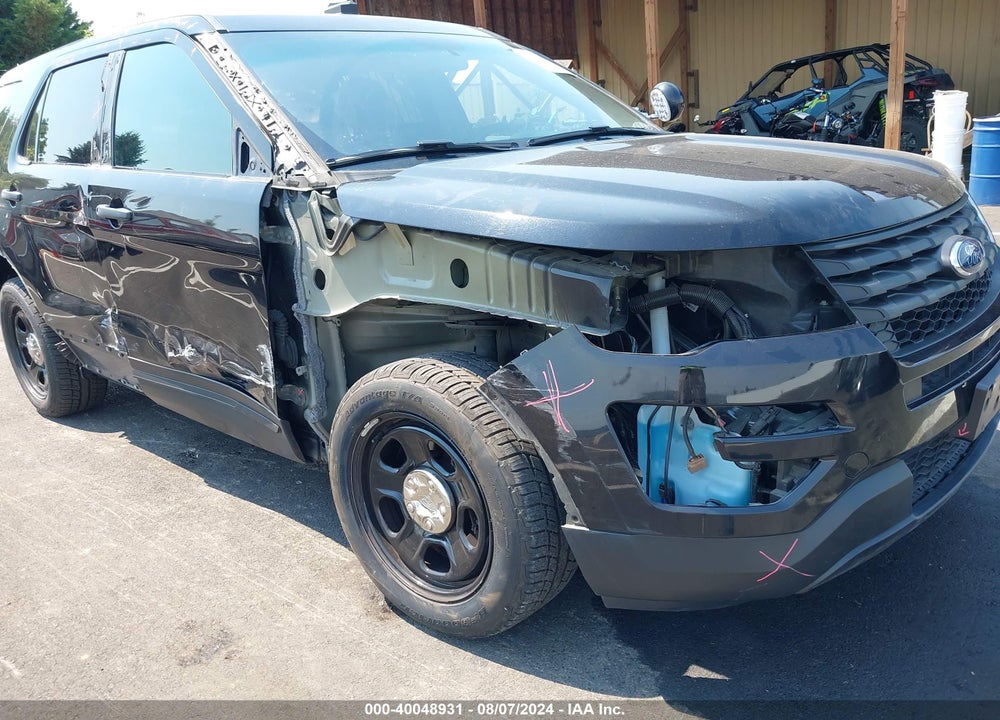 2019 FORD POLICE INTERCEPTOR UTILITY VIN: 1FM5K8AR9KGA20037