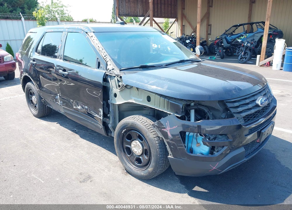 2019 FORD POLICE INTERCEPTOR UTILITY VIN: 1FM5K8AR9KGA20037