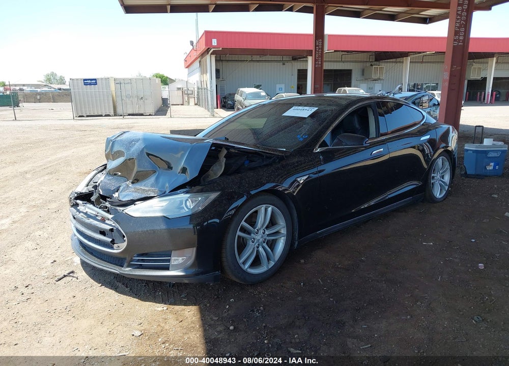 2014 TESLA MODEL S P85 VIN: 5YJSA1H16EFP51332