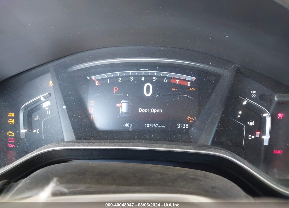 2019 HONDA CR-V TOURING VIN: 7FARW2H97KE025331
