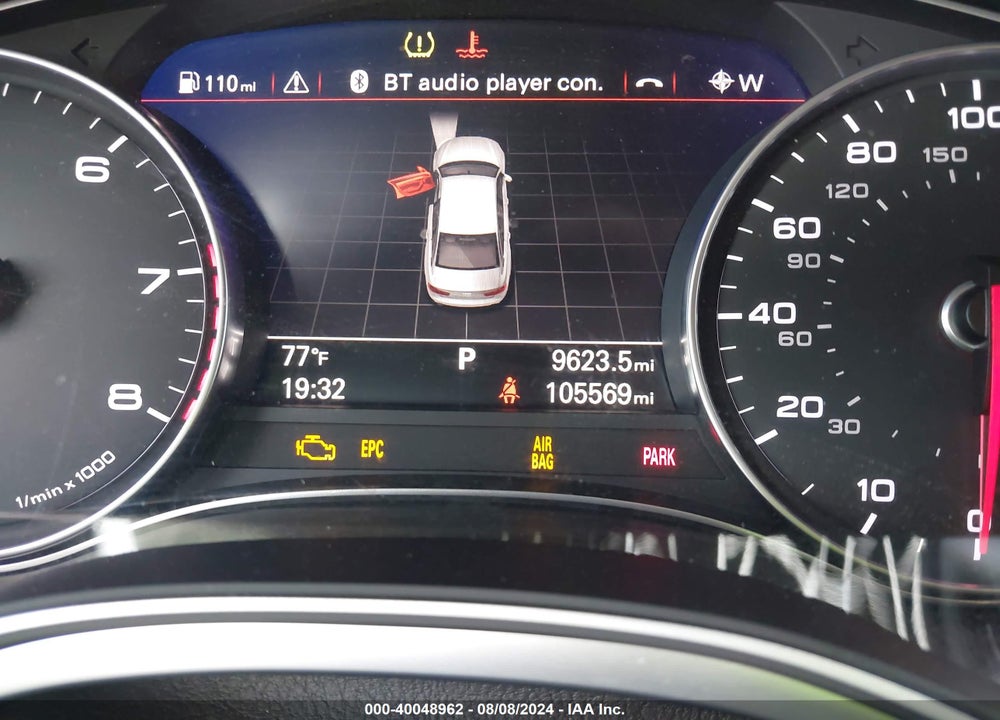 2017 AUDI A6 2.0T PREMIUM VIN: WAUC8AFCXHN060764