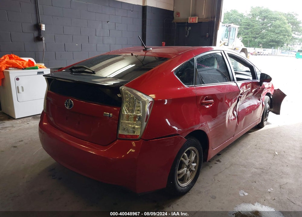 2010 TOYOTA PRIUS III VIN: JTDKN3DU0A0043604