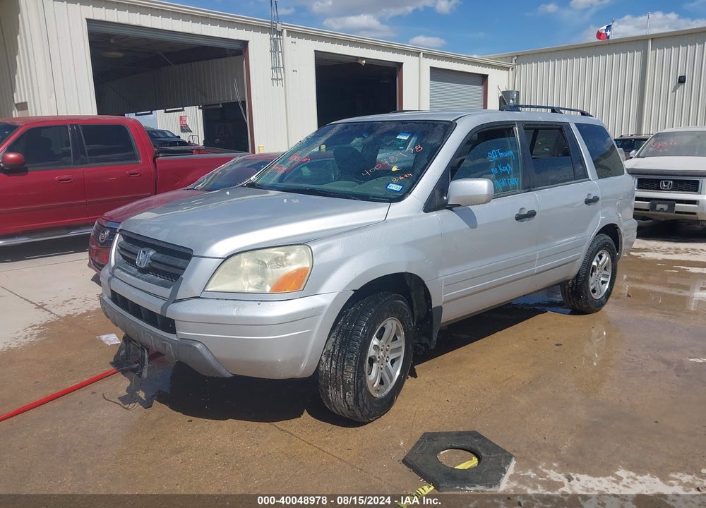 2004 HONDA PILOT EX-L VIN: 2HKYF18554H508819