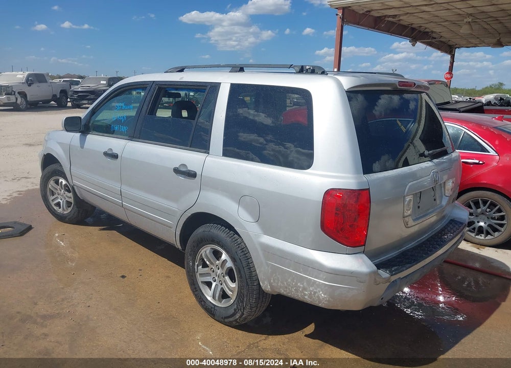2004 HONDA PILOT EX-L VIN: 2HKYF18554H508819
